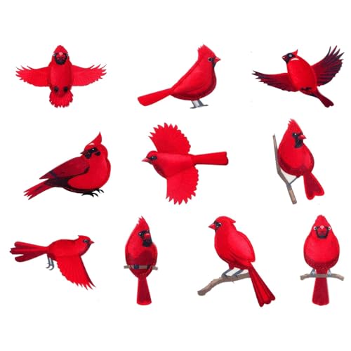 Colgantes Ideales para árbol de Navidad, Encantadoras Decoraciones de árbol, Figuras de pájaros de Invierno, increíbles Colgantes únicos para pájaros, pájaros Decorativos para árbol, de