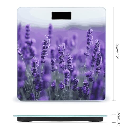 Báscula Digital de Baño FekiLoot Vidrio Templado miniatura 2