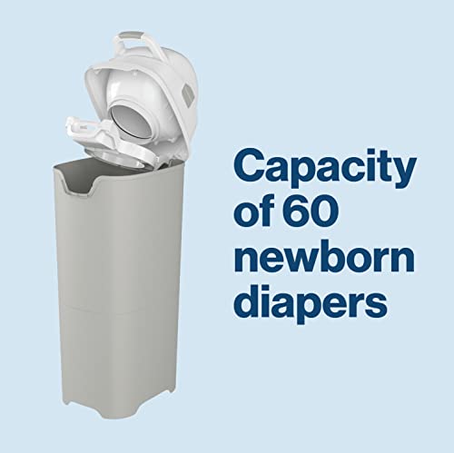 Foundations Premium Tall Diaper Pail With Airtight Lid, Diaper Disposal For Childcare Centers And Home Use (Gray) #TOP3