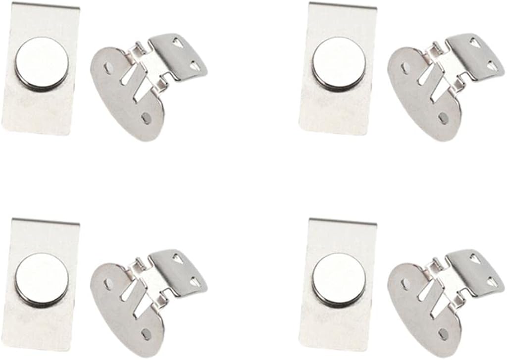 Generic Tie Stay, cierre magnético invisible, clip de corbata, clips de corbata magnéticos para hombres, chaqueta de traje de acero inoxidable