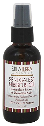 Shea Terra Organics Senegalese Hibiscus Oil, 2 Ounce