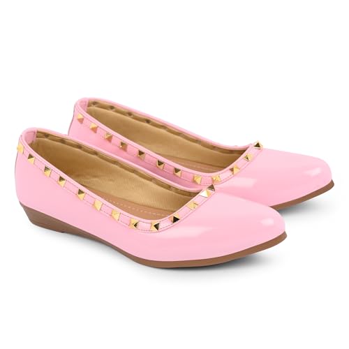 Image of Women Girls Slip On Ballet Flats
