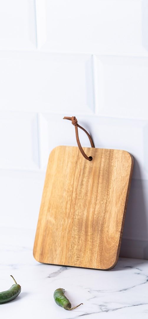 Juego de 6 tablas de desayuno, 20 cm x 15 cm, con colgador