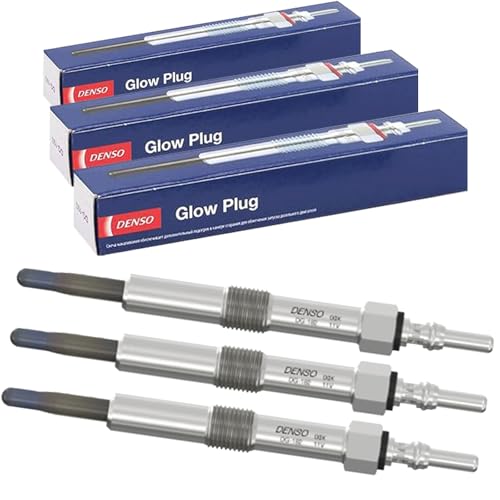 3x Denso Glühkerzen
