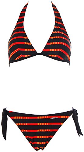 Shiwi Damen Neckholder Triangel Bikini Orange 38