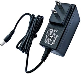 UpBright 12V AC/DC Adapter Compatible with Crosley CR32CD CR32 iDuet CR3011A MA CR3010A BK Echo CR 54 CR54 CD Radio CR3012A PA Audiophile Shelf System CR6016A BL CR6016A-RE Turntable Power Supply Cord