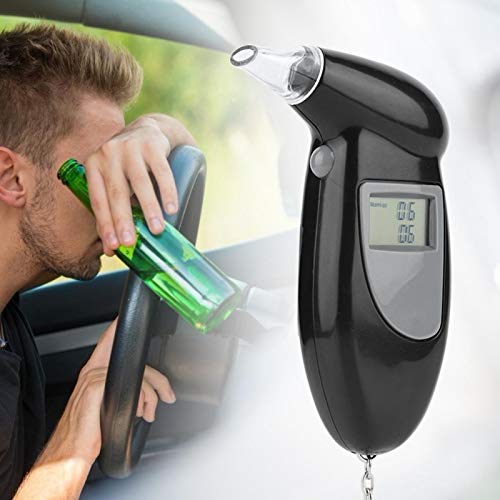 Evgatsauto Alcohol Tester, Digital Lcd Screen Alcohol Breath Tester Portable Keychain Breath Analyzer thumb #4