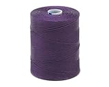 C-LON Micro Bead Cord, Purple - 0.12mm, 320 Yard Spool