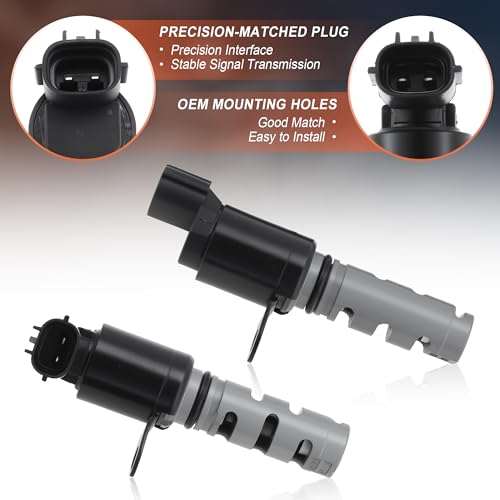 VekAuto No.24375-2G100 2Pcs Intake & Exhaust Engine Variable Valve Timing VVT Solenoid 2.0L 2.4L for Kia Forte Koup Optima Sorento Sportage for HYUNDAI Santa Fe Sonata Tucson by VekAuto - Used condition - Image 5
