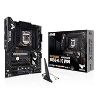ASUS TUF Gamng B560-Plus WiFi Mainboard Sockel Intel LGA 1200 (ATX, 2x M.2, HDMI 2.0, Intel WiFi6, Thunderbolt 4, PCIe 4.0, Aura Sync)