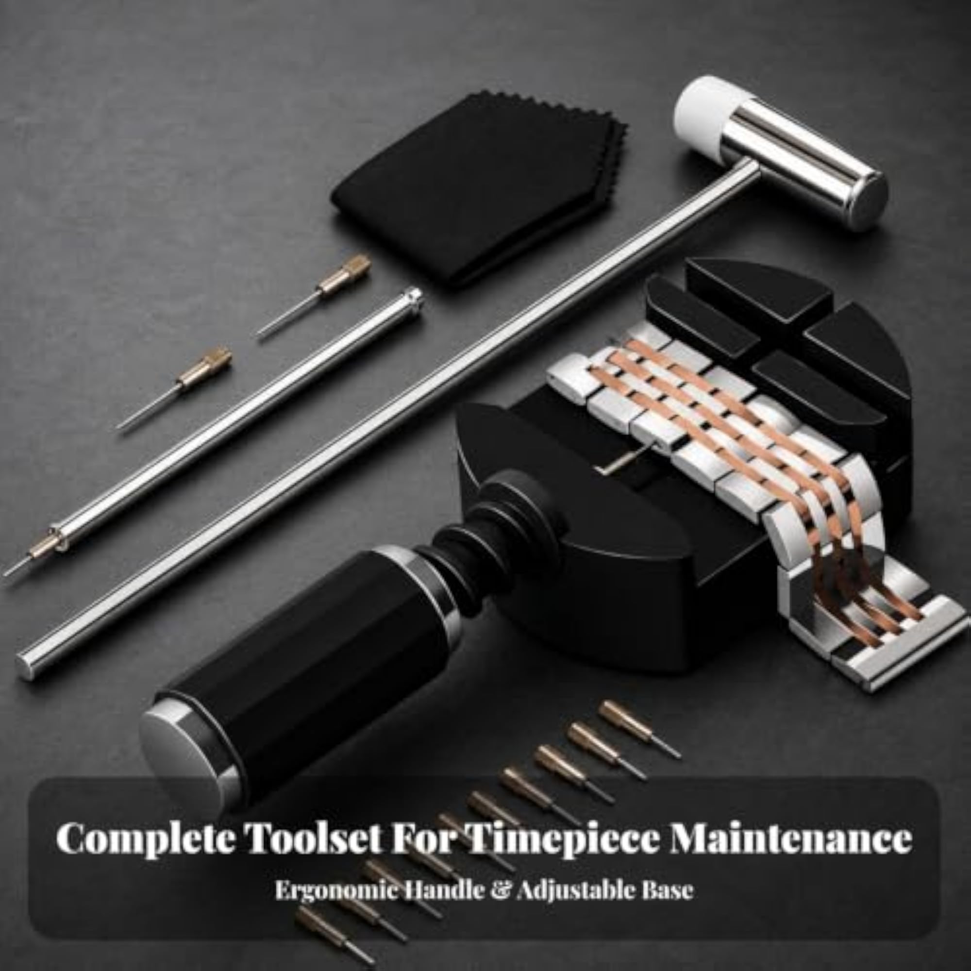 16-Piece Watch Band Link Remover Tool Kit