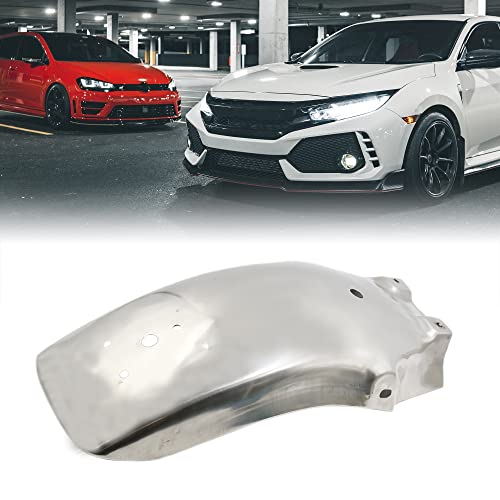 Image of uxcell Stainless Steel Motorcycle Rear Wheel Fender Splash Guard Mudguard for CM