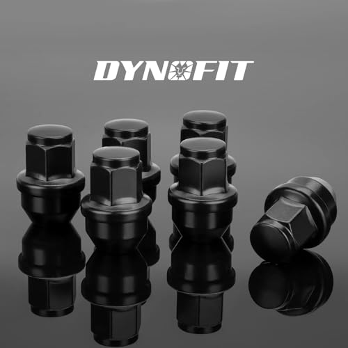 Image of Dynofit 5pcs 14x1.5 OEM Lug Nuts for 2015-2024 F150, One-piece Stock Lugnuts Compatible with Ford Expedition F-150 Lincoln Navigator 2016-2018 /2019-2024, 14mmx1.5 Factory Tuner Nuts Replace OE#611008