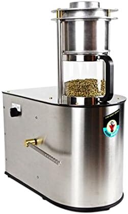 Sonofresco Profile Coffee Roaster, 1-Pound/Sample Roaster, Propane, Brushed Stainless Steel
