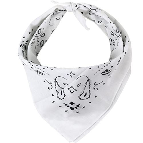 Mw Watersports Cotton Bandanas, Bulk 12 Pack - Ideal For Men And Women Cool Handkerchief, Headband, Cowboy Costume And More (12 Pack Bandana) #TOP1