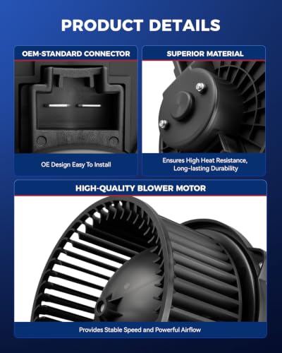 Image of KAX 700332 AC Blower Motor for Mazda CX-5 2017-2022, Mazda 6 2014-2021