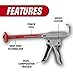 Newborn 212-HTD Drip-Free Caulk Gun, HybridTech Series Model