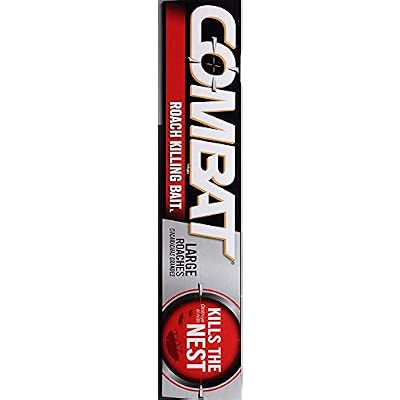 Roach Killing Bait, Large Roach Bait Station, Kills The Nest, Child-Resistant, 8 Count- 2 Pack