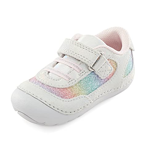 Stride Rite Soft Motion Jazzy First Walker Shoes For Girls, Rainbow, Wide (Size 4.5) #TOP2