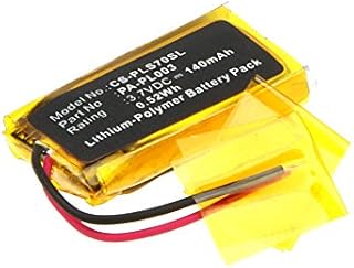 CS-PLS70SL Battery 140mAh compatible with [Plantronics] Avaya AWH75N, AWH75N, CS70, CS70-N, CS70N, Savi 730, Voyager Pro, Voyager Pro HD, Voyager Pro UC, Voyager Pro+, W730, WH210 replaces 66278-01,