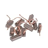 10pcs 5 * 7 * 19mm Copper Electric Generator Carbon Brush Car Alternator Power Tools Car Regulator Low Copper