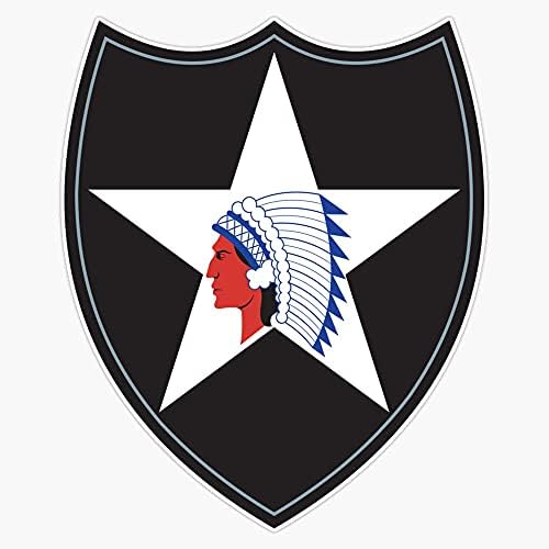 US Army 3rd Infantry Division Patch Sticker Self Adhesive Vinyl...