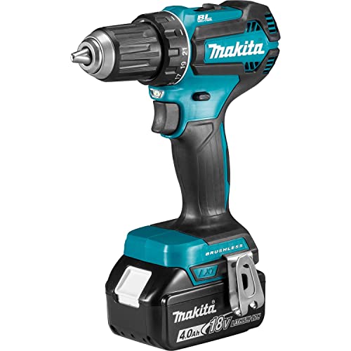 Makita Xfd13Sm1 18V Lxt® Lithium-Ion Brushless Cordless 1/2" Driver-Drill Kit (4.0Ah) #TOP1