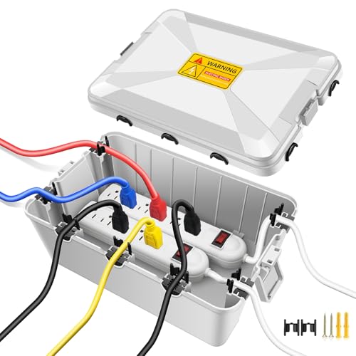 Boîte électrique NineLeaf étanche IP54 pour éliminer l'humidité des câbles extérieurs