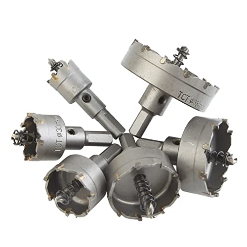 Set de 6 brocas con punta de carburo para metal miniatura 1
