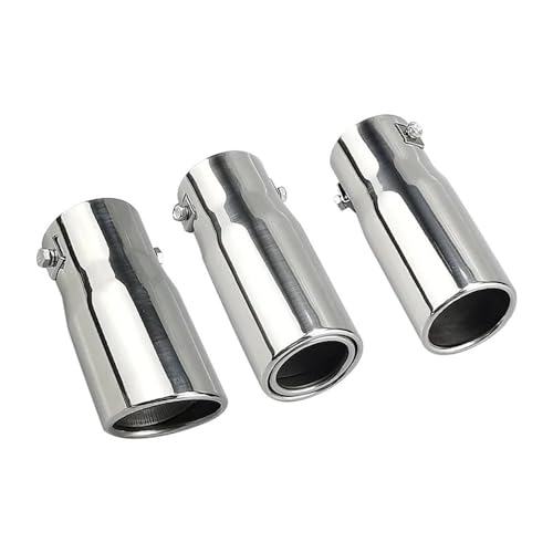 Embout d'échappement voiture en inox et sortie tuyau arrière décoratif 63.5mm - 7