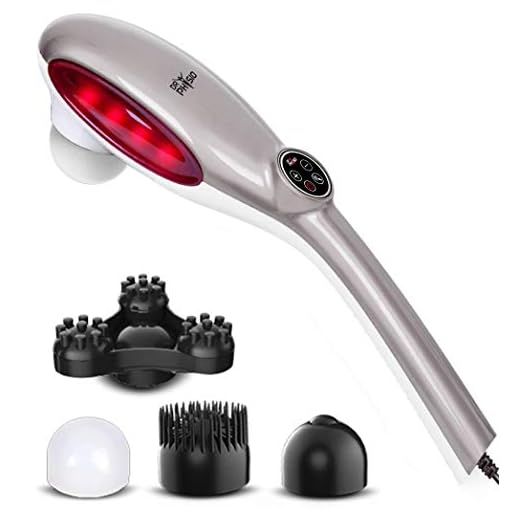 Dr Physio (USA) Active Hammer Electric Powerful Body Massager with Vibration (Silver)