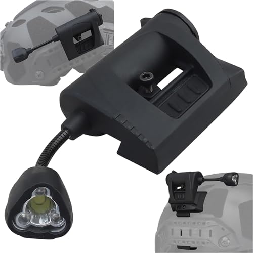 Lumière pour casque airsoft idéale lors des simulations de combat