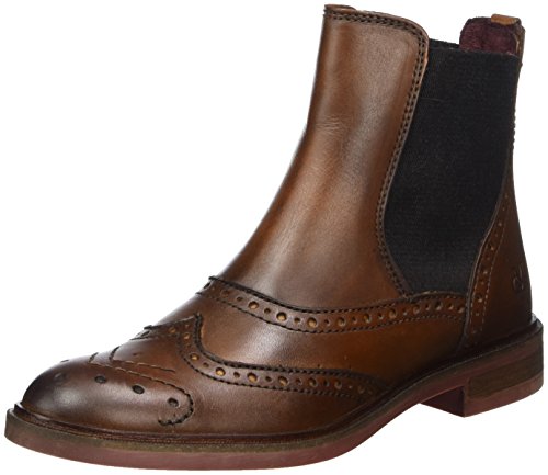 Marc O'Polo Damen Chelsea Boot, Braun (Whiskey), 37 EU