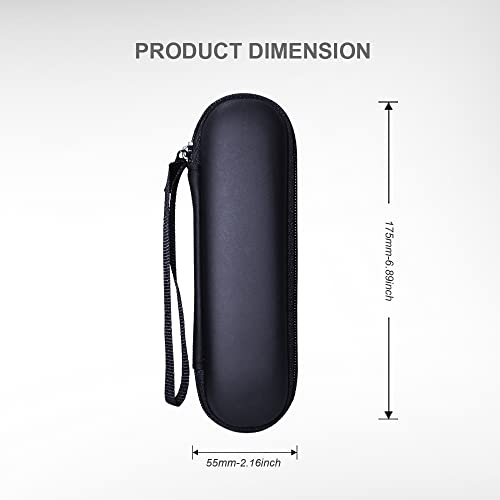 Carrying Case Pouch Holder Electronics Eva Carrying Hard Case Cover For For Digital Voice Recorders, Mp3 Players, Pen/Pencil, Recording Pen, Usb Cable, Earphones, Memory Cards, U Disk (Black-A) #TOP1