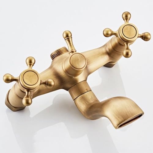 Kit de douche mural avec robinet cascade et mitigeur bain unique