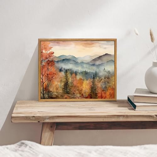 Décoration murale paysage 2 d'exception : impression d'art sur papier mat