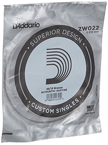 D’Addario ZW022 American Bronze 85/15 corde guitare acoustique 0.56mm - Les Beatles, Paul McCartney, John Lennon, RIngo Starr, George Harrison D'Addario ZW022 American Bronze 85/15 corde guitare acoustique 0.56mm – Image 3