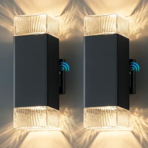 RAYVO Dusk to Dawn Outdoor Wall Lights 2 Pack, Up and Down Light by RAYVO - Used condition - US$89.99