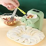 Maquina para Hacer Empanadillas, Molde Empanadillas, Formadora Eléctrica de Raviolis, Fabricante de Bolas de Masa Hervida, Eléctrica Empanadillas Maquina Molde para la el Hogar y Cocina