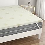 L'ANTICO ARCOLAIO - Topper Singolo 90x200 Prodotto in Italia, Altezza 5cm in Memory Foam Bugnato, Ideale per Materasso Singolo 90x200, Rivestimento Sfoderabile e Lavabile, Antiacaro Anallergico