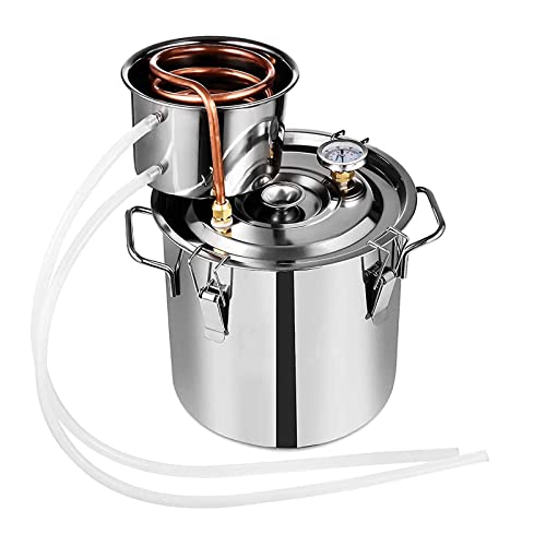 ANZAGA Kit di distillatore di Olio Essenziale per la Produzione