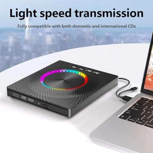 Lecteur externe transfert rapide USB 3.0 et Type C avec hub