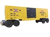 TTX Series 44 Boxcar - Wooden Toy Train by Whittle Shortline Railroad - Manufacturer