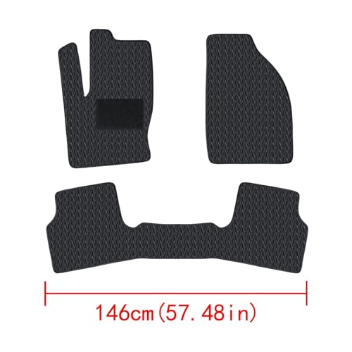 Tapis de sol voiture antidérapant et étanche Focus C307