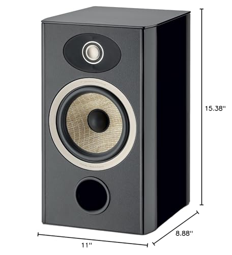Image of Focal Aria Evo X No. 1 Bookshelf Loudspeakers - Pair (High Gloss Black)