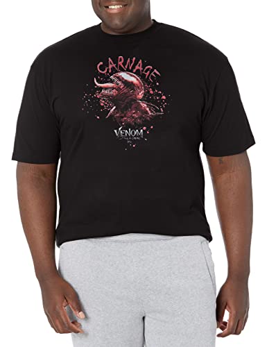 Marvel Carnage Maximal T-Shirt Homme en pur coton col rond