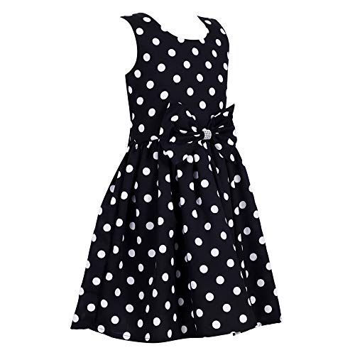 Image of Girl's Combo Pack of Casual Frock (Black, 5-6 Years)