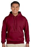 Gildan Mens Heavy Blend 8 Oz. 50/50 Hood(G185)-Antiq Cherry RED-5XL