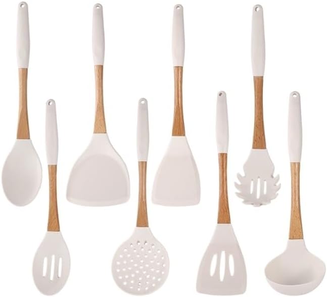 Non Stick Pan Special Spatula Kitchenware Set Household Cooking High Temperature Resistant Soup Spoon