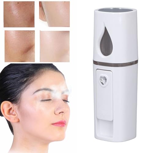 Nano Facial Mister, Wiederaufladbarer USB-Nebelsprüher, Mini-Gesichtsbefeuchter, Tragbare Reinigung der Poren, Feuchtigkeitsspendend, Feuchtigkeitsspendende Hautpflege,